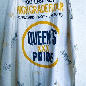 Queen's Pride Vintage Flour sack, 100 pound size